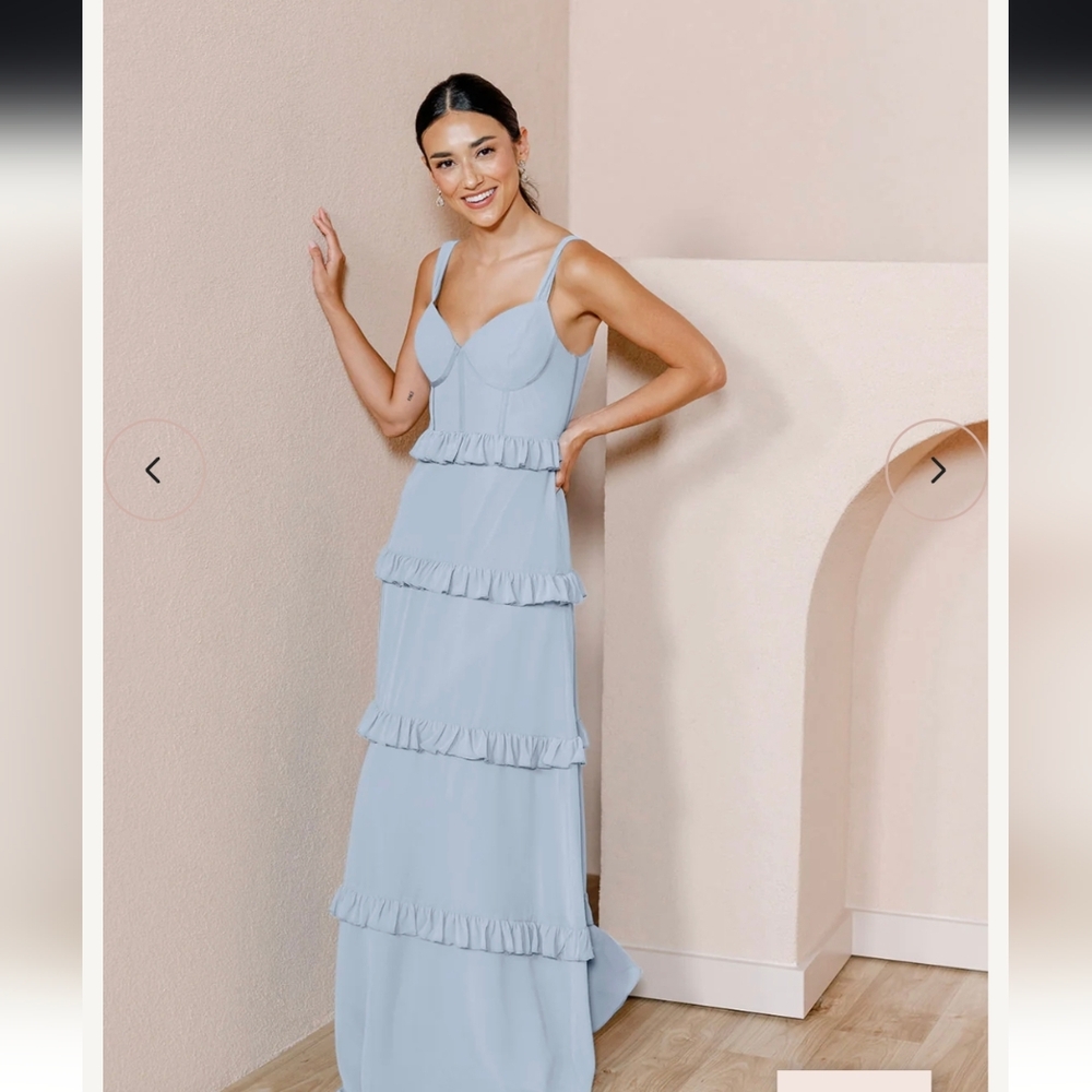 Revelry Sloane Chiffon Bridesmaids Dress